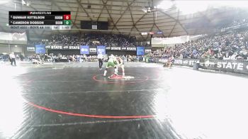 Boys 4A 150 lbs Champ. Round 2 - Cameron Dobson, Richland vs Gunnar Kittelson, Battle Ground