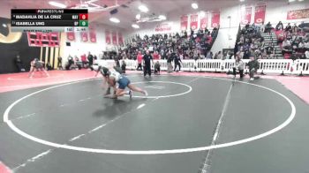 135 lbs Champ. Round 3 - Isabella Ung, Buena Park vs Madahlia De La Cruz, Mayfair