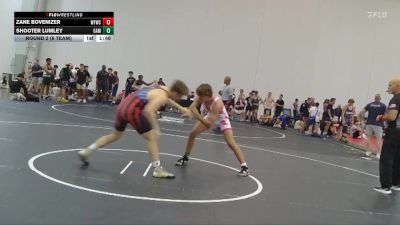 157 lbs Round 2 (6 Team) - Zane Bovenizer, West Forsyth Wrestling Club vs Shooter Lumley, Ga Misfits