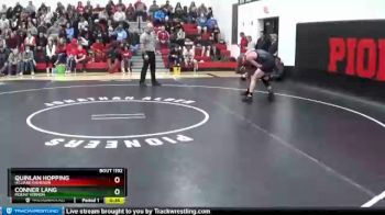 144 lbs Cons. Round 2 - Conner Lang, Mount Vernon vs Quinlan Hopping, Hilliard Davidson