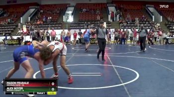138 lbs Round 3 (4 Team) - Alex Boyer, Branch County vs Mason Feudale, Michigan Mafia