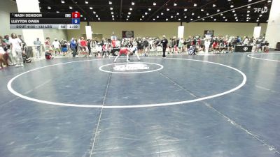 132 lbs Quarters - Nash Denison, Cowboy Wrestling Club vs Lleyton Owen