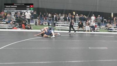 144 lbs Cons. Sub-quarters - Isaac Brown, Burnett Trained Wrestling Club vs Ethan Gomez, Big Game Wrestling Club