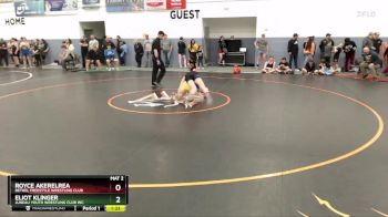 144 lbs Cons. Round 1 - Royce Akerelrea, Bethel Freestyle Wrestling Club vs Eliot Klinger, Juneau Youth Wrestling Club Inc.