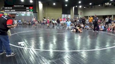 116 lbs Round 1 (6 Team) - Brody Davis, The Factory Wrestling vs Leo Ellis, Rabbit WC