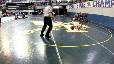 113 lbs Round Of 16 - Wayne Felder, Edisto vs Eli Barnhill, Chesnee