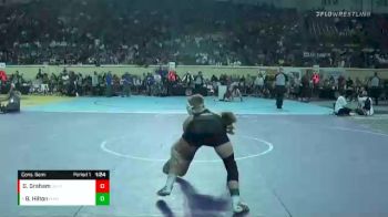 3A-120 lbs Cons. Semi - Barrett Hilton, Mannford vs Gage Graham, Sulphur