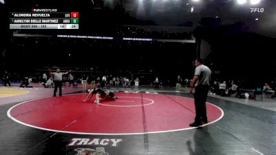 155 lbs 7th Place Match - Alondra Revuelta, Livingston vs Annilynn Bielle Martinez, Rodriguez