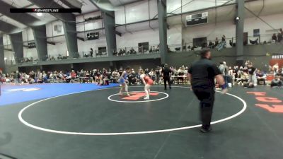 Junior Girls FS - 135 lbs Cons. Round 3 - Caidence Crawford, OR vs Madi Shafer, WA