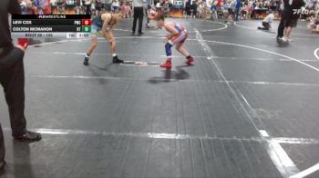 105 lbs Quarterfinal - Levi Cox, PWC vs Colton McMahon, Radford Trained