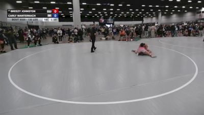 135 lbs Champ. Rd Of 32 - Breezy Johnston, Colorado vs Carly Manternach, Dubuque Wrestling Club