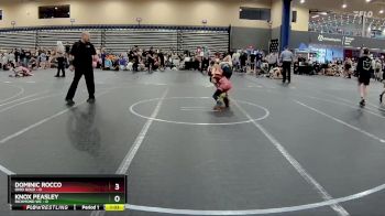 72 lbs Round 2 (4 Team) - Dominic Rocco, Ohio Gold vs Knox Peasley, Richmond WC