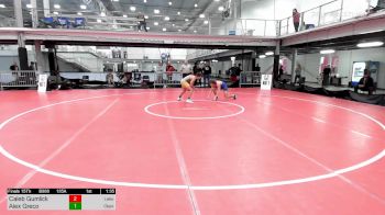 135A lbs 7th Place - Caleb Gumlick, Lakeway Christian Academy vs Alex Greco, Olympic Wrestling Club