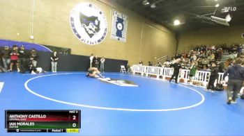 113 lbs Semifinal - Anthony Castillo, Central East vs Ian Morales, Exeter