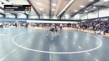 157 lbs Champ. Round 2 - Carter Shupert, Averett vs Justin Craig, Messiah