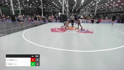 115 lbs Rr Rnd 2 - Zayd Lewis, Colonial Pride vs Franco Perri, Central Dauphin