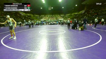 144 lbs Quarterfinal - Isaiah Gonzales, South vs Jayden Ramirez, Frontier
