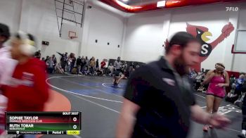 235 lbs Quarterfinal - Sophie Taylor, Franklin Wrestling Club vs Ruth Tobar, Noblesville