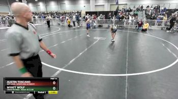 98 lbs Quarterfinal - Austin Toscano, NXT Level Wrestling Academy vs Wyatt Wolf, CrassTrained: Weigh In Club