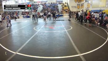 126 lbs Quarterfinal - Chazz Robinson, Victory Elite vs Anthony Bergeron, Beast Mode