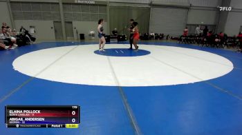 170 lbs Round 2 (4 Team) - Elaina Pollock, North Carolina vs Abigail Andersen, Georgia