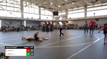 90 lbs Round 4 (6 Team) - Madlyn Hunter, Wisconsin Black vs Zaina Albadri, Missouri Black