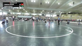 65 lbs Cons. Round 1 - Finnegan Brown, Wildcats Wrestling vs Drake Worley, Rabbit Wrestling Club