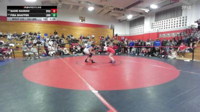 152 lbs Final - Sadie Nadeau, Spaulding vs Fira Shaffer, Londonderry