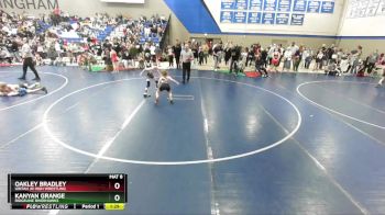 66 lbs Round 1 - Kanyan Grange, Ridgeline Riverhawks vs Oakley Bradley, Uintah Jr High Wrestling