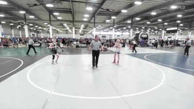 90 lbs Consolation - Alpha Warren, Dove Creek Bulldogs vs Hayden Wegener, Stampede WC