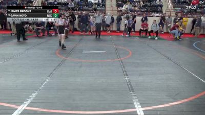 95_B lbs Round Of 32 - James Brooks, Clarion vs Gavin Noto, Parkland