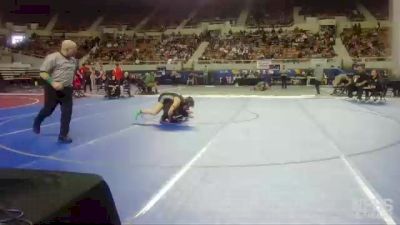 152 lbs Cons. Round 4 - Mackenzie Byrum, Red Mountain vs Kyra Warren, Chinle