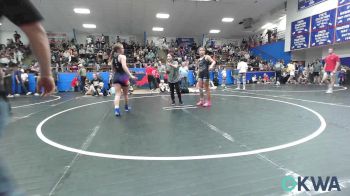 125-135 lbs Rr Rnd 1 - Breckyn Moyers, Shelton Wrestling Academy vs Layla Brown, Standfast