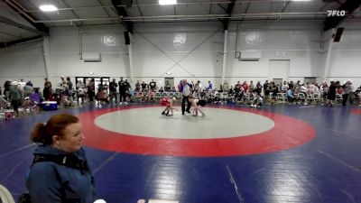 90 lbs Rr Rnd 2 - Matthew Barfield, Morris Fitness Black ES vs Finnegan Kiernan, Level Up Wrestling ES