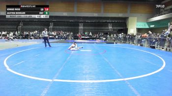 120 lbs Round Of 16 - Max Murillo, Esperanza vs Ayden Tokita, Skyline