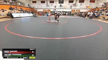 106 lbs Round 3 (6 Team) - Treysen Thompson, Shoshoni vs Jimmy Sanchez, Jackson