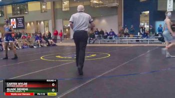 144 lbs Luke Russell, Natrona County vs Seamus Kuklok, Bismarck Century