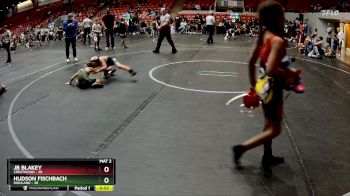 56 lbs Semifinal - Jb Blakey, Crestwood vs Hudson Fischbach, Highland