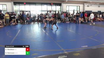 77 lbs Consi Of 8 #1 - Kruz Mendoza, Hillgrove Jr. Hawks vs Nicholas Robinson, Guerrilla Wrestling Academy