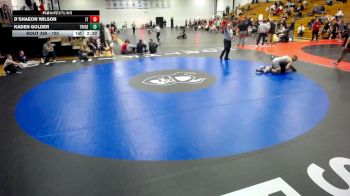 125 lbs Cons. Semi - Kaden Golder, Trine vs D`Shaeon Wilson, Indiana Tech
