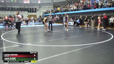 170 lbs Semifinal - Sadie Burke, Vinton-Shellsburg vs Layna DeMoss, Benton