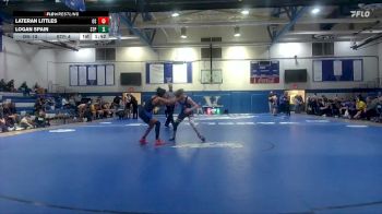 126 lbs Quarterfinals (8 Team) - Lateran Littles, Ocean Springs vs Logan Spain, St. Patrick`s High School
