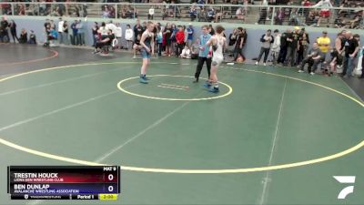 114 lbs Round 1 - Ben Dunlap, Avalanche Wrestling Association vs ...