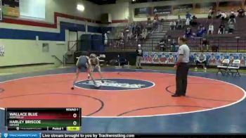 106 lbs Round 1 - Wallace Blue, Huntsville vs Harley Briscoe, Hayden