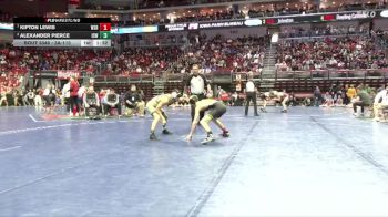 3A-113 lbs Quarterfinal - Kipton Lewis, Waverly-Shell Rock vs Alexander Pierce, Iowa City, West