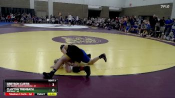 130 lbs Placement (4 Team) - Clayton Trembath, Hastings vs Greyson Curtis, UNC (United North Central)