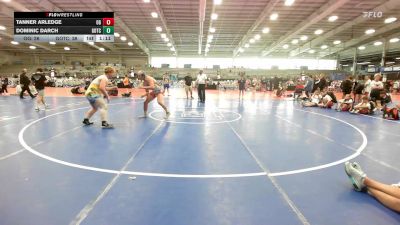 230 lbs Quarterfinal - Tanner Arledge, Ohio Gold vs Dominic Darch, Team Gotcha National