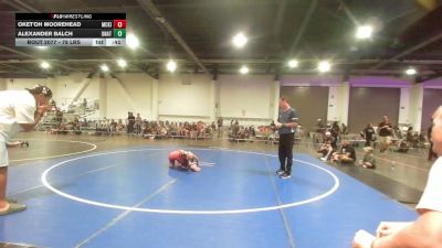 78 lbs Rr Rnd 2 - Oket'oh Moorehead, McKinleyville Panthers vs Alexander Balch, Unattached