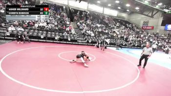 6A 120 lbs Cons. Semi - Corbyn Robison, Westlake vs Asher Millward, Skyridge