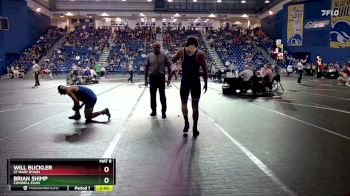 157 lbs Champ. Round 2 - Brian Shimp, Conwell Egan vs Will Buckler, St Mary Ryken